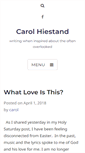 Mobile Screenshot of carolhiestand.com